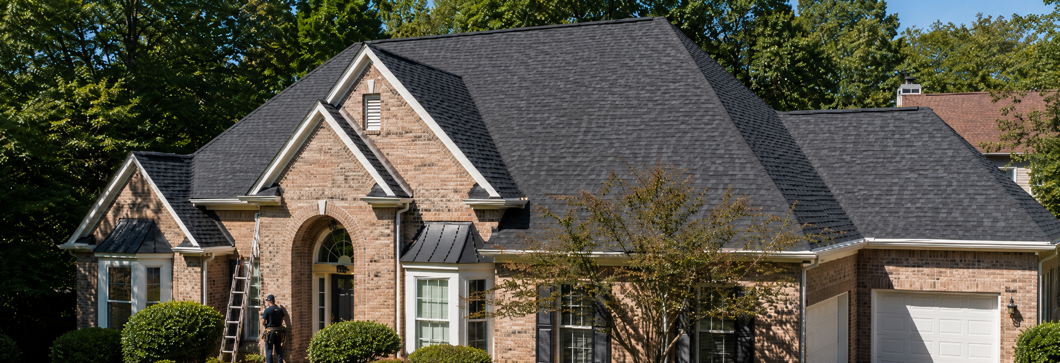 Completed roof replacement — Sure Thing Roofing Contractor, Peachtree City GA