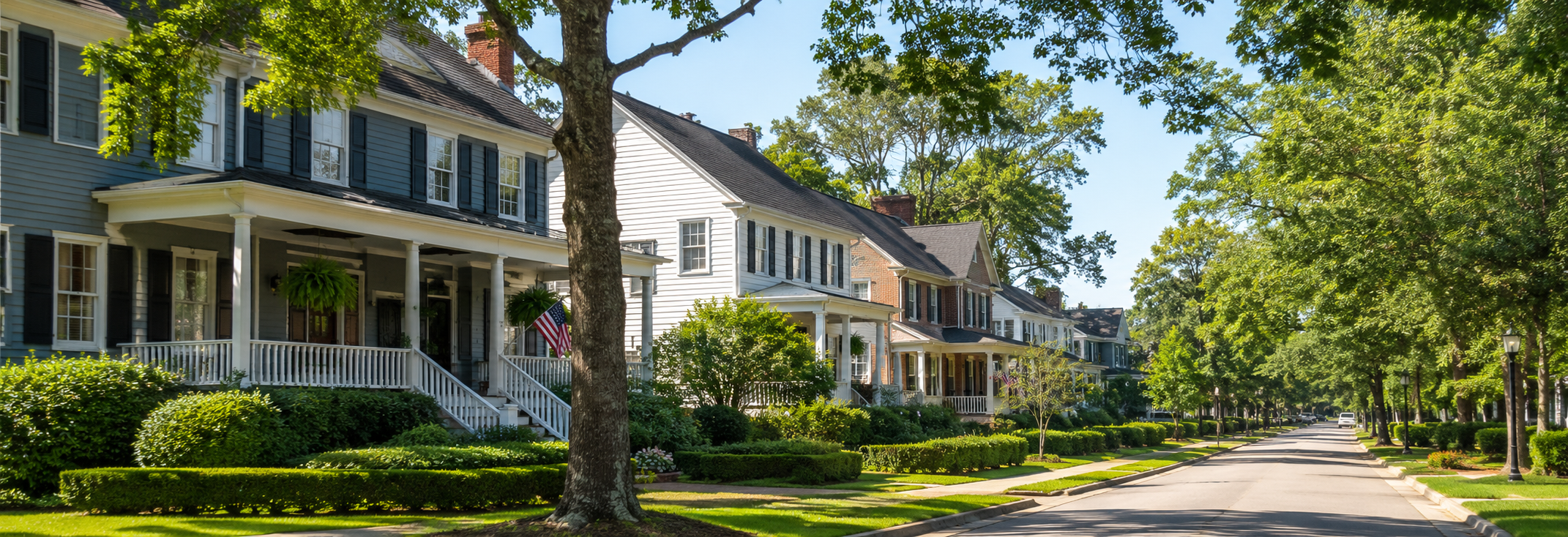Established residential neighborhood in Senoia GA