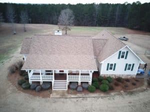Sure Thing Roofing Contractor Drone Image