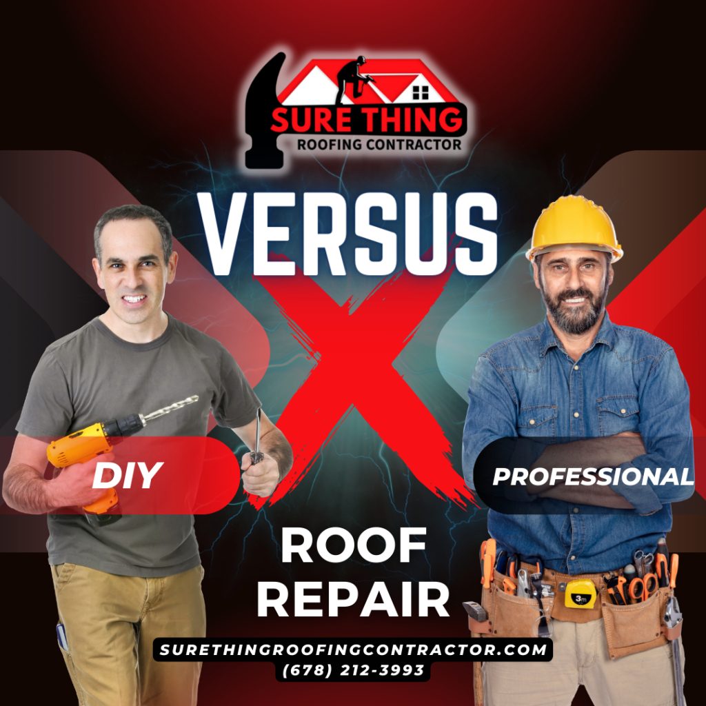 Peachtree City GA Roofer - DIY Versus Professional Roof Repair